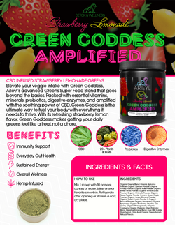 Image of Limonada de fresa amplificada de Green Goddess