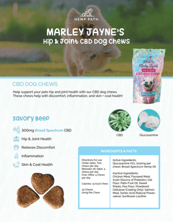 Image of Marley Jayne - Masticables para perros para la cadera y las articulaciones