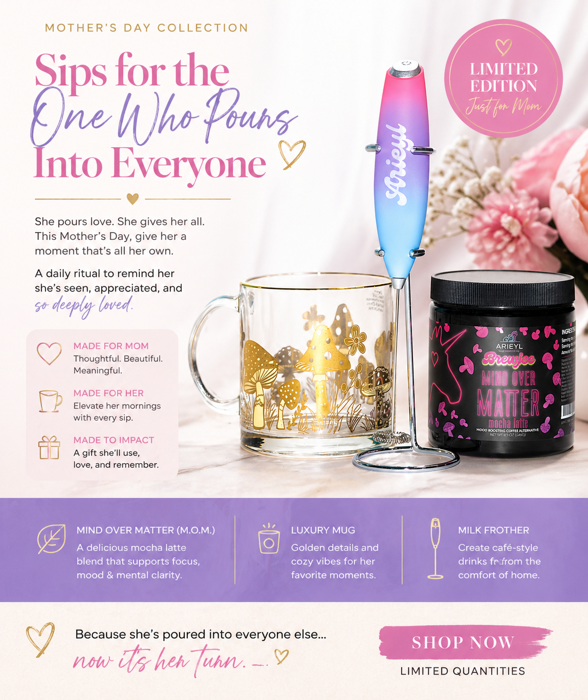 Sips for the One Who Pours Into Everyone
